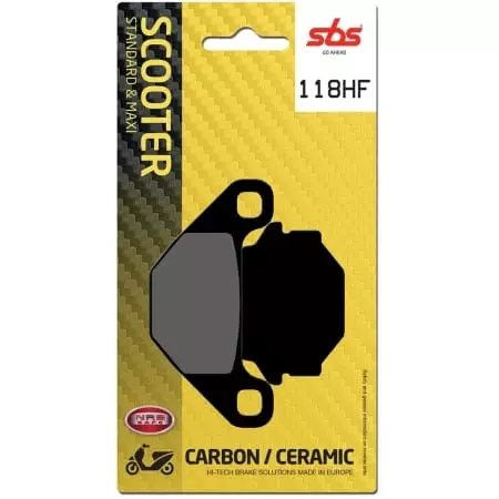 Plaquettes De Frein SBS - 118 (684HF)