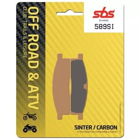 Plaquettes De Frein SBS - 589SI