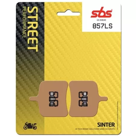 Plaquettes De Frein SBS - 857h-LS