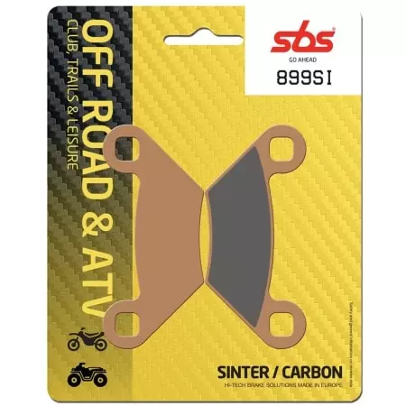 Plaquettes De Frein SBS - 899SI