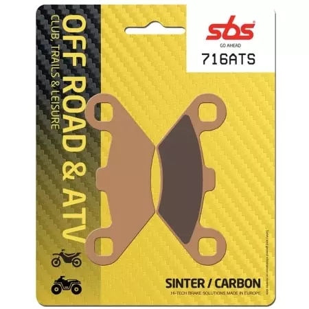 Plaquettes De Frein SBS - 716ATS