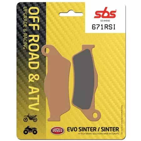 Plaquettes De Frein SBS - 671RSI