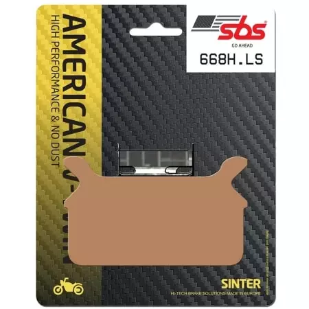 Plaquettes De Frein SBS - 668H.LS
