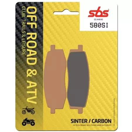 Plaquettes De Frein SBS - 580SI