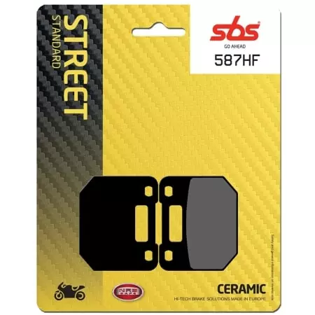 Plaquettes De Frein SBS - 587HF