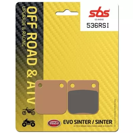 Plaquettes De Frein SBS - 536 RSI