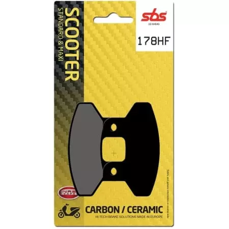 Plaquettes De Frein SBS - 178 (792HF)