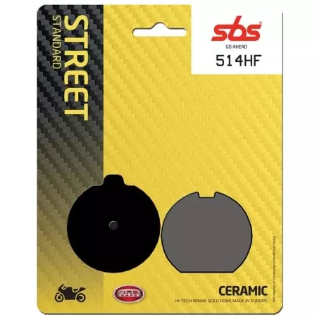 Plaquettes De Frein SBS - 514HF