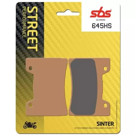 Plaquettes De Frein SBS - 645 (HS)
