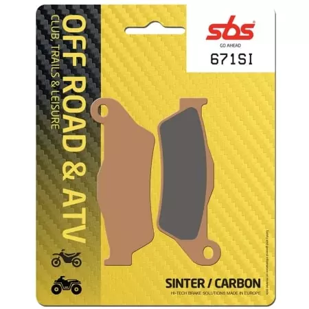 Plaquettes De Frein SBS - 671SI