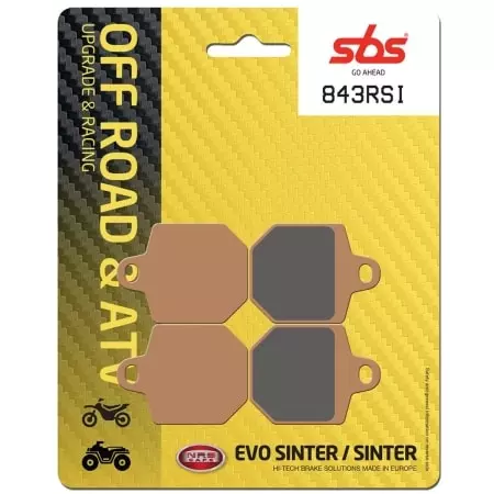 Plaquettes De Frein SBS - 843RSI