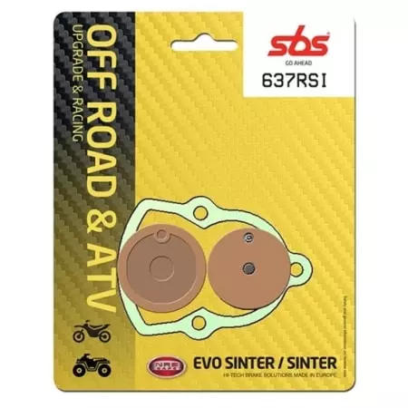 Plaquettes De Frein SBS - 637RSI