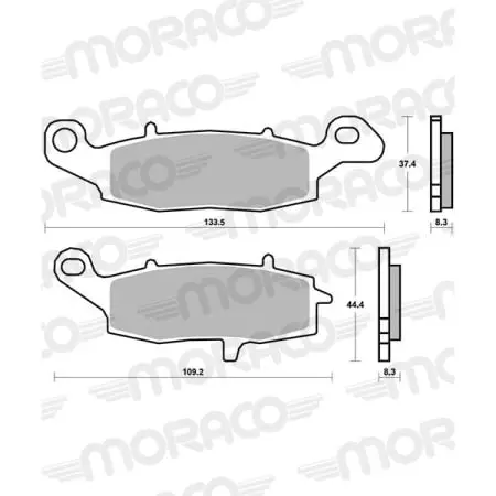 Plaquettes De Frein SBS - 705RSI