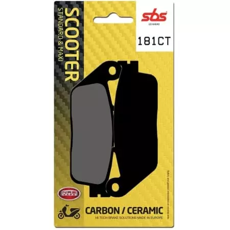 Plaquettes De Frein SBS - 181CT