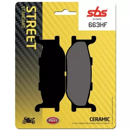 Plaquettes De Frein SBS - 663HF