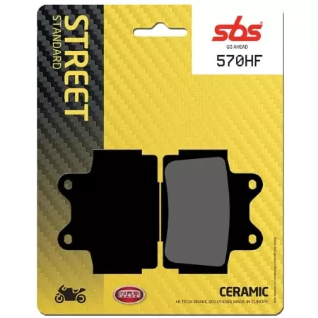 Plaquettes De Frein SBS - 570HF