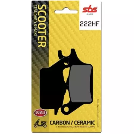 Plaquettes De Frein SBS - 222HF