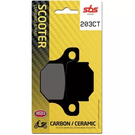 Plaquettes De Frein SBS - 203CT