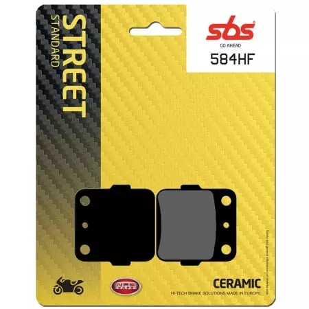 Plaquettes De Frein SBS - 584HF
