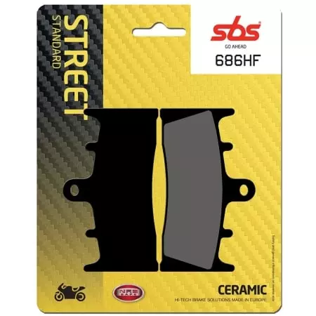 Plaquettes De Frein SBS - 686HF