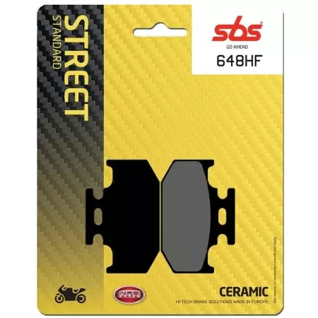 Plaquettes De Frein SBS - 648HF