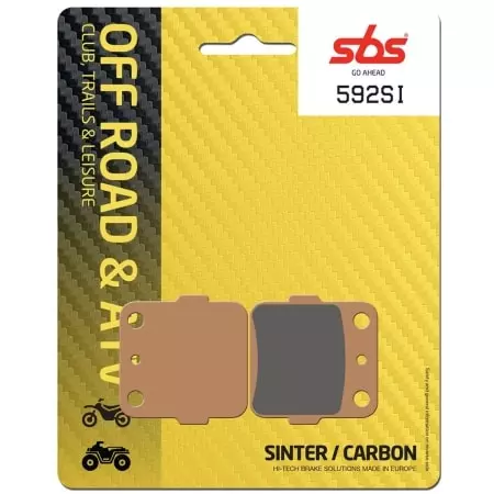 Plaquettes De Frein SBS - 592SI