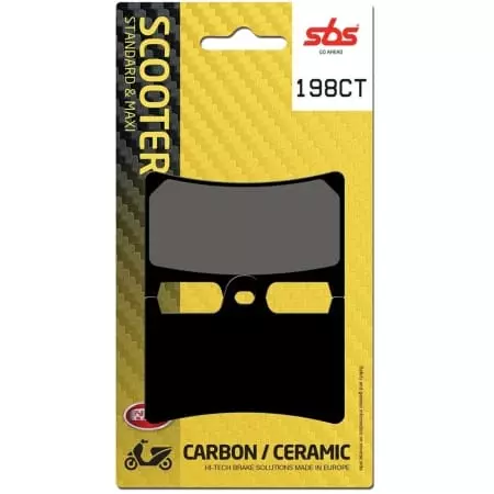 Plaquettes De Frein SBS - 198CT (634)