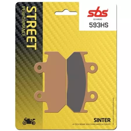 Plaquettes De Frein SBS - 593HS