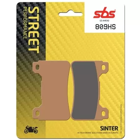 Plaquettes De Frein SBS - 809 (HS)