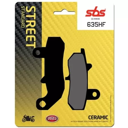 Plaquettes De Frein SBS - 635HF