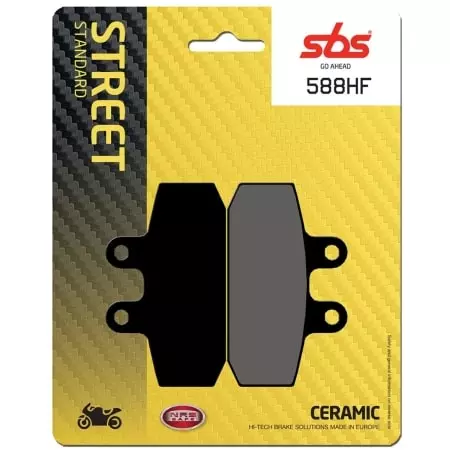 Plaquettes De Frein SBS - 588HF