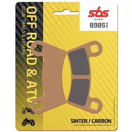 Plaquettes De Frein SBS - 898SI