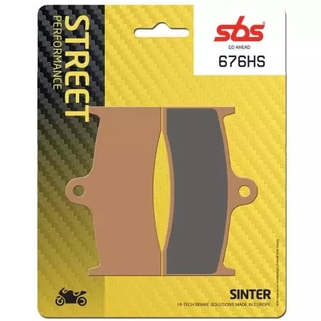 Plaquettes De Frein SBS - 676 (HS)