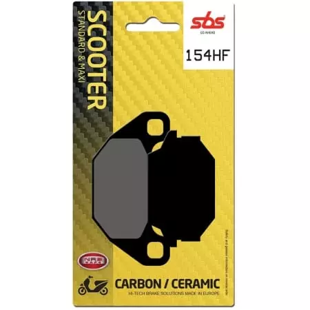 Plaquettes De Frein SBS - 154 (749HF)