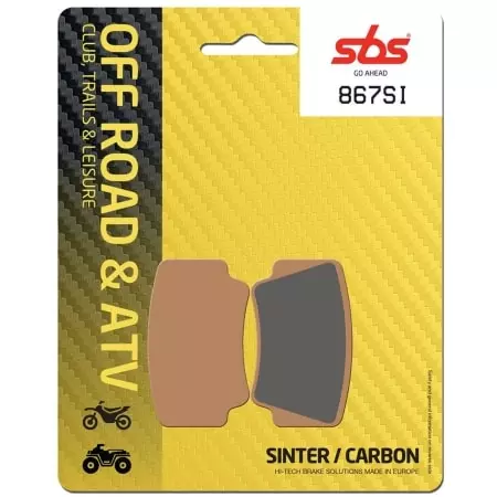 Plaquettes De Frein SBS - 867SI