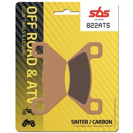 Plaquettes De Frein SBS - 822ATS
