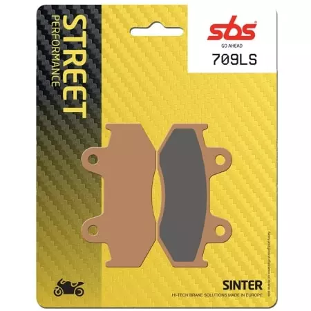 Plaquettes De Frein SBS - 709 (LS)