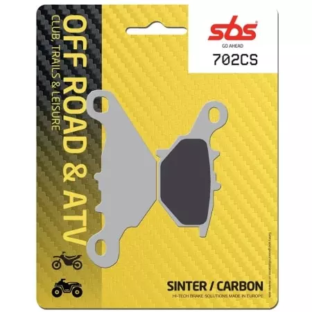 Plaquettes De Frein SBS - 702CS