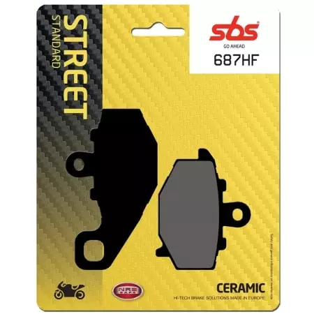 Plaquettes De Frein SBS - 687HF