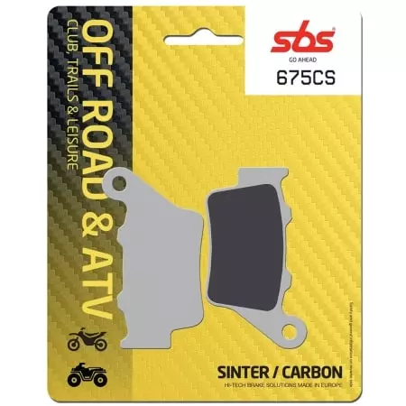 Plaquettes De Frein SBS - 675CS