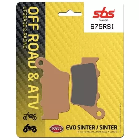 Plaquettes De Frein SBS - 675RSI