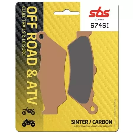 Plaquettes De Frein SBS - 674SI
