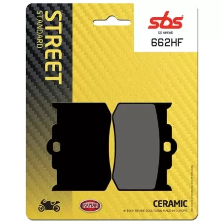 Plaquettes De Frein SBS - 662HF