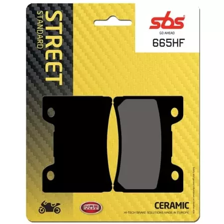 Plaquettes De Frein SBS - 665HF