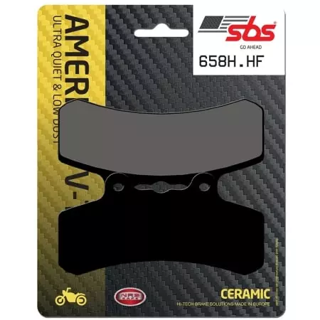 Plaquettes De Frein SBS - 658H.HF