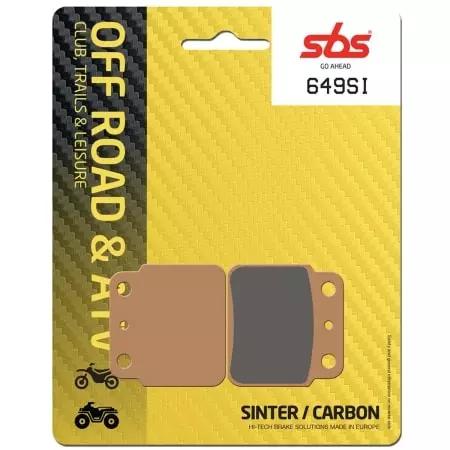 Plaquettes De Frein SBS - 649SI