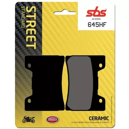 Plaquettes De Frein SBS - 645HF