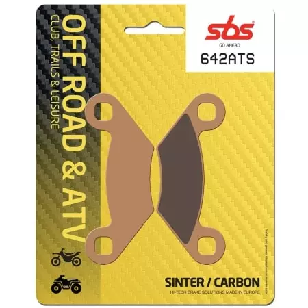 Plaquettes De Frein SBS - 642ATS