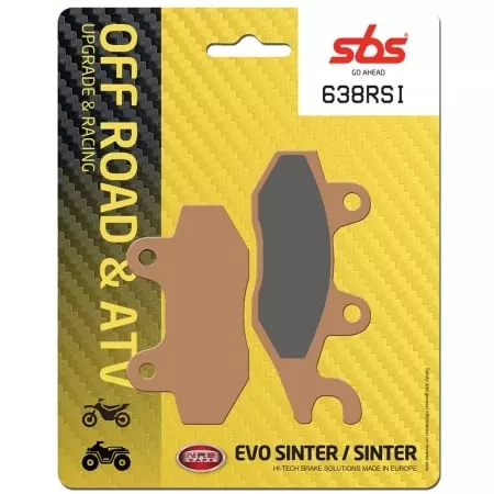 Plaquettes De Frein SBS - 638RSI