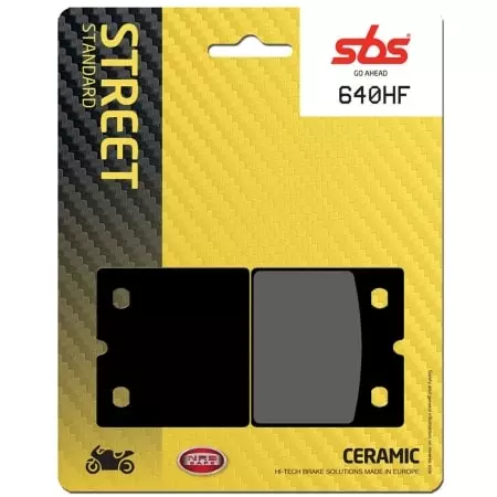 Plaquettes De Frein SBS - 640HF